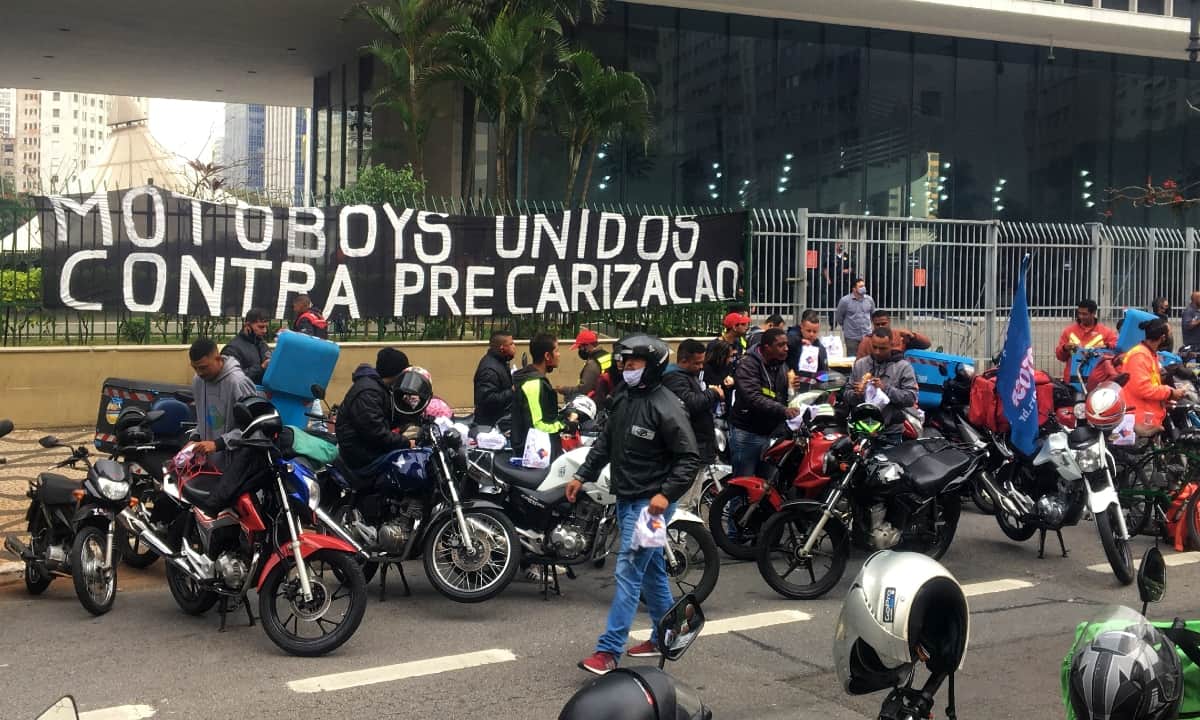 Motoboys e motoristas lutam por direitos: o que o PL 152 ignora?