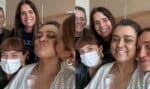 Preta Gil e Tony Bellotto aparecem juntos durante tratamento contra o câncer em hospital