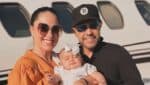 Zezé Di Camargo publica foto com Graciele e a filha: “Princesas”