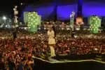 A celebração do São João atraiu mais de 300 mil pessoas na Arena das Dunas durante o primeiro fim de semana