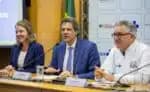 Haddad reconhece que o orçamento não acompanha o tamanho do SUS no lançamento do Agora Tem Especialista