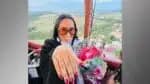 Mulher foi proposta em casamento durante o voo de avião em São Paulo