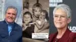 Herdeira de Roberto Justus publica imagem do pai com Jamie Lee Curtis na infância
