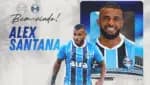 O Grêmio confirmou a chegada de Alex Santana, procedente do Corinthians