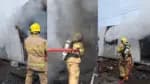 Incêndio destrói abrigos para pessoas desabrigadas por enchentes no Rio Grande do Sul