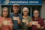Beneficiários do INSS recebem valores em suas contas