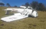 Pequeno avião realiza pouso de emergência em área de mata em Jundiaí, interior de SP