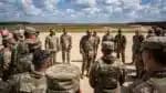Gen. CQ Brown, Jr., Chairman of the Joint Chiefs of Staff, visits 3rd Infantry Division on Fort Stewart, Georgia, Oct. 2, 2024. (DOD photo by Chief Mass Communication Specialist James Mullen)
