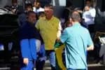 DF - BOLSONARO/ESTADO DE SAÚDE/HOSPITAL/BRASÍLIA  - POLÍTICA - O ex-presidente Jair Bolsonaro (c)     chegou na manhã deste sábado, 16, no     hospital DF Star, em Brasília, para     passar por exames que devem avaliar     sintomas de refluxo e soluços. É a     primeira vez que Bolsonaro deixa sua     casa desde a decretação de prisão     domiciliar pelo ministro Alexandre de     Moraes no dia 4 de agosto, por     descumprimento de medidas cautelares.    16/08/2025 - Foto: WILTON JUNIOR/ESTADÃO CONTEÚDO