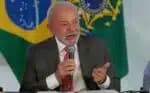 DF - LULA/ANIMAIS/COSMÉTICOS/TESTES/PROIBIÇÃO - POLÍTICA -  O presidente Luiz Inácio Lula da Silva (PT) durante cerimônia para sancionar o Projeto de Lei nº 3.062/2022, que   proíbe testes de cosméticos, produtos de higiene pessoal ou perfumes em animais, no Palácio do Planalto em   Brasília, nesta quarta-feira (30). "As criaturas de Deus que têm como habitat natural o planeta Terra não vão ser   mais cobaias de experiências nesse país", disse o presidente.    30/07/2025 - Foto: FáTIMA MEIRA/ENQUADRAR/ESTADÃO CONTEÚDO