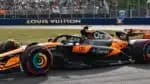 MONTREAL, QUEBEC - JUNE 13: Lando Norris of Great Britain driving the (4) McLaren MCL39 Mercedes on track during practice ahead of the F1 Grand Prix of Canada at Circuit Gilles-Villeneuve on June 13, 2025 in Montreal, Quebec. (Photo by Minas Panagiotakis/Getty Images)
