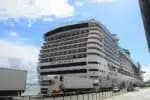 RJ - CRUZEIROS/TEMPORADA/RIO - GERAL - O navio de cruzeiro MSC Preziosa atraca no Píer Mauá, no centro do Rio   de Janeiro,   neste sábado, 18 de dezembro de 2021, durante a temporada de cruzeiros   2021/2022.    18/12/2021 - Foto: PAULO CARNEIRO/PHOTOPRESS/ESTADÃO CONTEÚDO