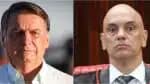 Bolsonaro violou a determinação ao promover atos de agressão contra o STF, afirma Moraes