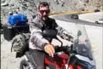 Alex Tibola, brasileiro que realizou uma volta ao mundo de moto, faleceu em acidente no Chile