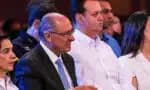 Alckmin e Kassab marcam presença em missa do Dia de Nossa Senhora Aparecida