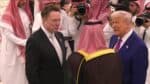 Musk conversa com príncipe da Arábia Saudita durante recepção para Trump