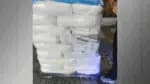 A Polícia Federal apreendeu mais de 600kg de cocaína no Porto de Santos