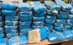 A polícia apreendeu mais de 200 quilos de cocaína em Manaus
