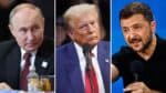 Trump afirma que irá dialogar com Putin e Zelensky na segunda-feira (19)