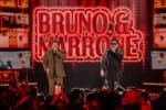 O cantor Bruno afirmou que tudo está bem após Marrone cair do palco durante o show