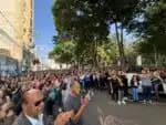 Professores demonstram em Rio Claro em busca de avanços no ensino