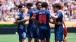 O Paris Saint-Germain infringiu a regulamentação da Fifa ao empregar tipografia não autorizada