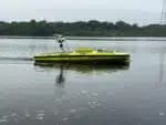 Embarcação equipada com inteligência artificial acompanha o nível da água em rios da Amazônia