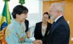 Luiz Inácio Lula da Silva recebe princesa do Japão na celebração dos 130 anos de amizade