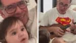 Leandro Hassum diverte seguidores com registro ao lado de sua neta: “Vovô querido”