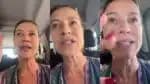 Luana Piovani troca farpas com homem em voo: “Quebra aquele idoso”
