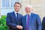 Lula e Macron devem abordar o tema de investimentos ambientais em seu encontro na França