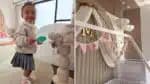 Bruna Biancardi exibe quarto da filha em casa de Neymar