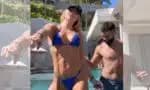 Virginia Fonseca mostra corpo definido em dia de piscina em Goiânia: “Sextou”