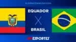 Jovem Pan transmite o jogo entre Equador e Brasil ao vivo