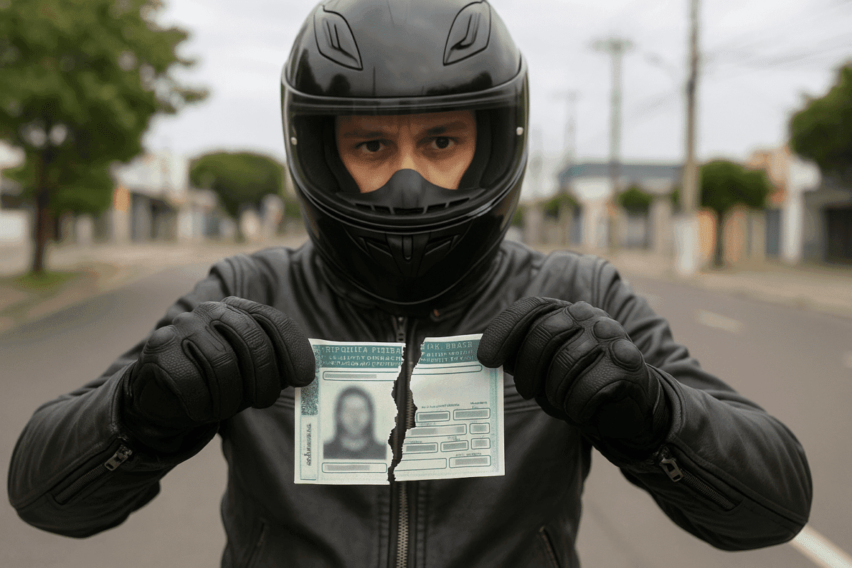 A sua carteira de motorista pode ser suspensta devido ao novo limite de pontos por infração