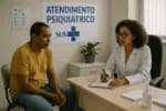 O Ministério da Saúde oferece atendimento psicológico gratuito na rede pública