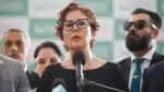 Coletiva da deputado Carla Zambelli -m A PF (Polícia Federal) cumpre mandados de busca e apreensão contra a deputada Carla Zambelli (PL-SP) no âmbito de investigações que apuram invasão aos sistemas do CNJ (Conselho Nacional de Justiça) para inserção de alvarás de soltura e documentos falsos contra o ministro Alexandre de Moraes, do STF (Supremo Tribunal Federal). | Sérgio Lima/Poder360 02.ago.2023| Sérgio Lima/Poder360 00.ago.2022