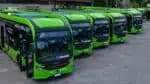 Ônibus elétricos da BYD são utilizados no transporte público em cidade brasileira