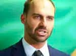 Deputado Eduardo Bolsonaro visita o senador Chico Rodrigues (DEM/RR), que pode ser o relator na sabatina para a indicação do novo embaixador brasileiro nos EUA. Brasilia 09-08-2019. Foto: Sérgio Lima/PODER 360