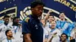 Endrick, lesionado, observa o “concorrente” brilhar no Mundial pelo Real Madrid