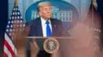 President Donald Trump holds a press conference with Attorney General Pam Bondi and Deputy Attorney General Todd Blanche in the James S. Brady Press Briefing Room on Friday, June 27, 2025. (Official White House Photo by Abe McNatt)