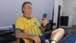 O encontro com Bolsonaro durou menos de 30 minutos e o ex-presidente não realizou buscas na residência