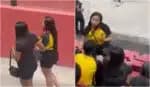 Mulher descobre traição em estádio durante jogo do Sport e sai com amante; vídeo viraliza