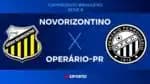Novorizontino x Operário-PR: assista à transmissão ao vivo da Jovem Pan da 32ª rodada da Série B
