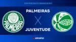 Palmeiras x Juventude: assista à transmissão ao vivo da Jovem Pan do jogo do Campeonato Brasileiro