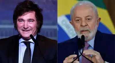 Imagem do post Milei afirma que, caso Lula compareça, será recebido de maneira positiva em sua posse na Argentina