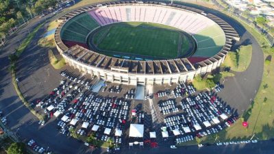 Imagem do post Estádio de América x Flamengo foi inaugurado com jogo do Brasil