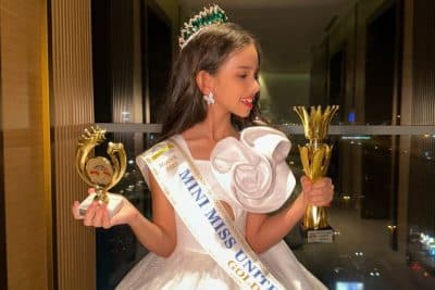 Imagem do post Garota de 7 anos de São Paulo ganha competição de Mini Miss Mundo em Dubai