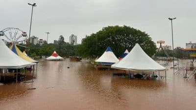 Imagem do post O Vale do Taquari (RS) está lidando com enchentes, dois meses depois de um ciclone devastar a área