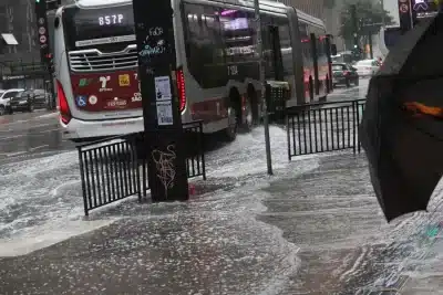 Imagem do post Chuvas intensas colocaram toda a cidade de SP em estado de atenção para possíveis alagamentos nesta quinta